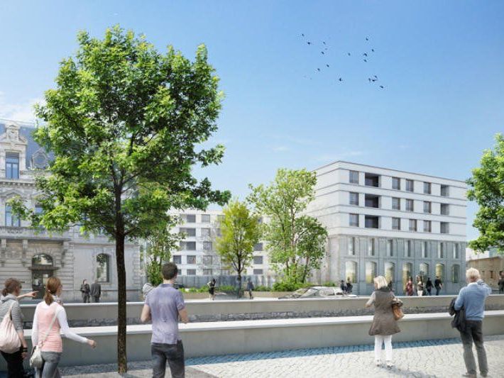 Wohnbauprojekt des Büros Baumschlager Eberle in der französischen Stadt Valence. Wohnbauprojekt des Büros Baumschlager Eberle in der französischen Stadt Valence.