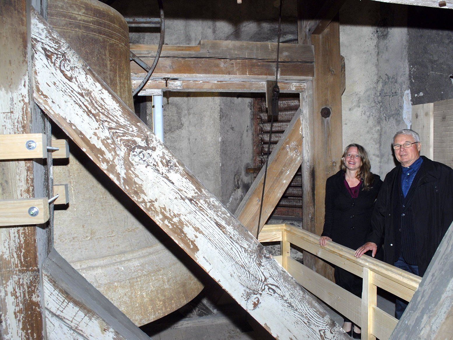 Die Klanginstallation kann im Kirchturm der St. Laurentiuskirche in Bludenz erlebt werden. Die Klanginstallation kann im Kirchturm der St. Laurentiuskirche in Bludenz erlebt werden.