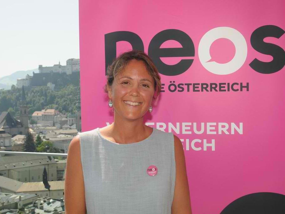 Im Bild: Barabara Unterkofler von NEOS. Im Bild: Barabara Unterkofler von NEOS.