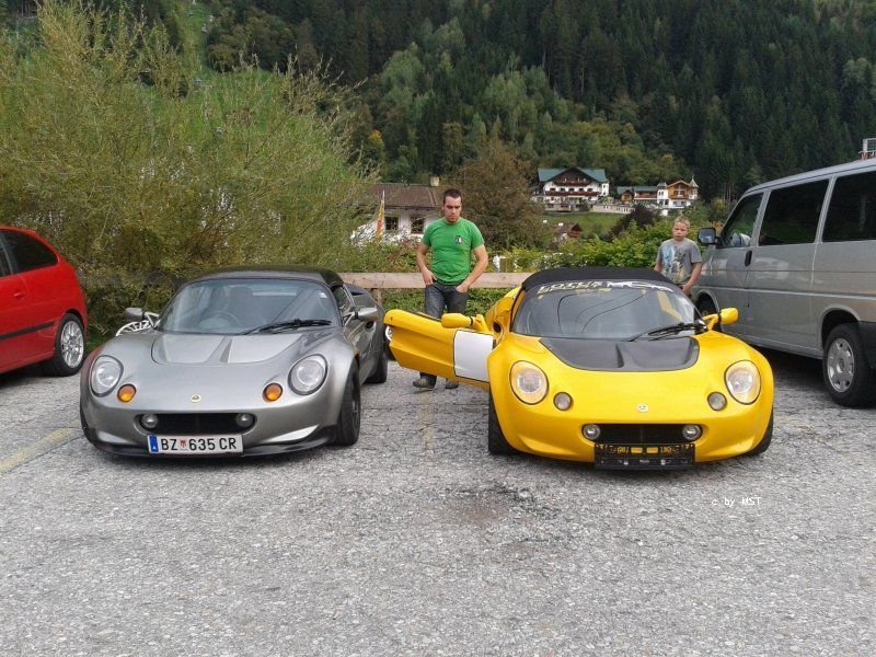 Wolfgang Stoß mit seinen Lotus ELISE Wolfgang Stoß mit seinen Lotus ELISE