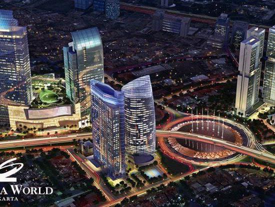 Das 6. höchste Hotel der Welt: Ciputra World Hotel Tower in Jakarta. Das 6. höchste Hotel der Welt: Ciputra World Hotel Tower in Jakarta.