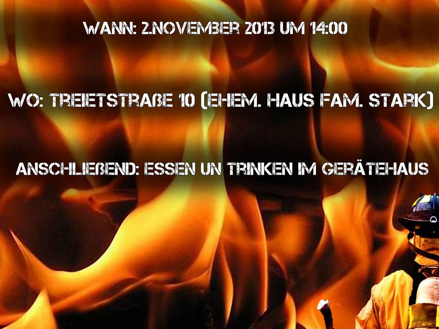 2. November, 14:00, Treietstraße 10
