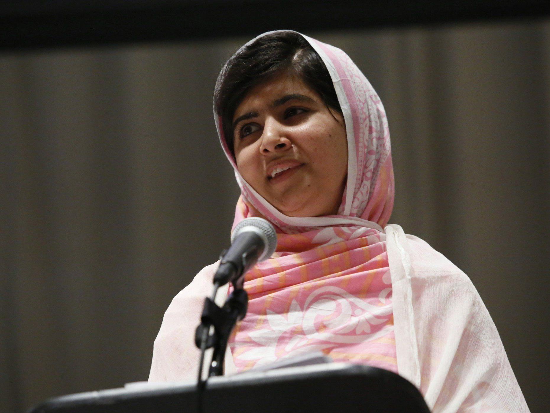 Die Pakistanerin Malala möchte in die Politik, um sich für die Rechte der Frauen einzusetzen.