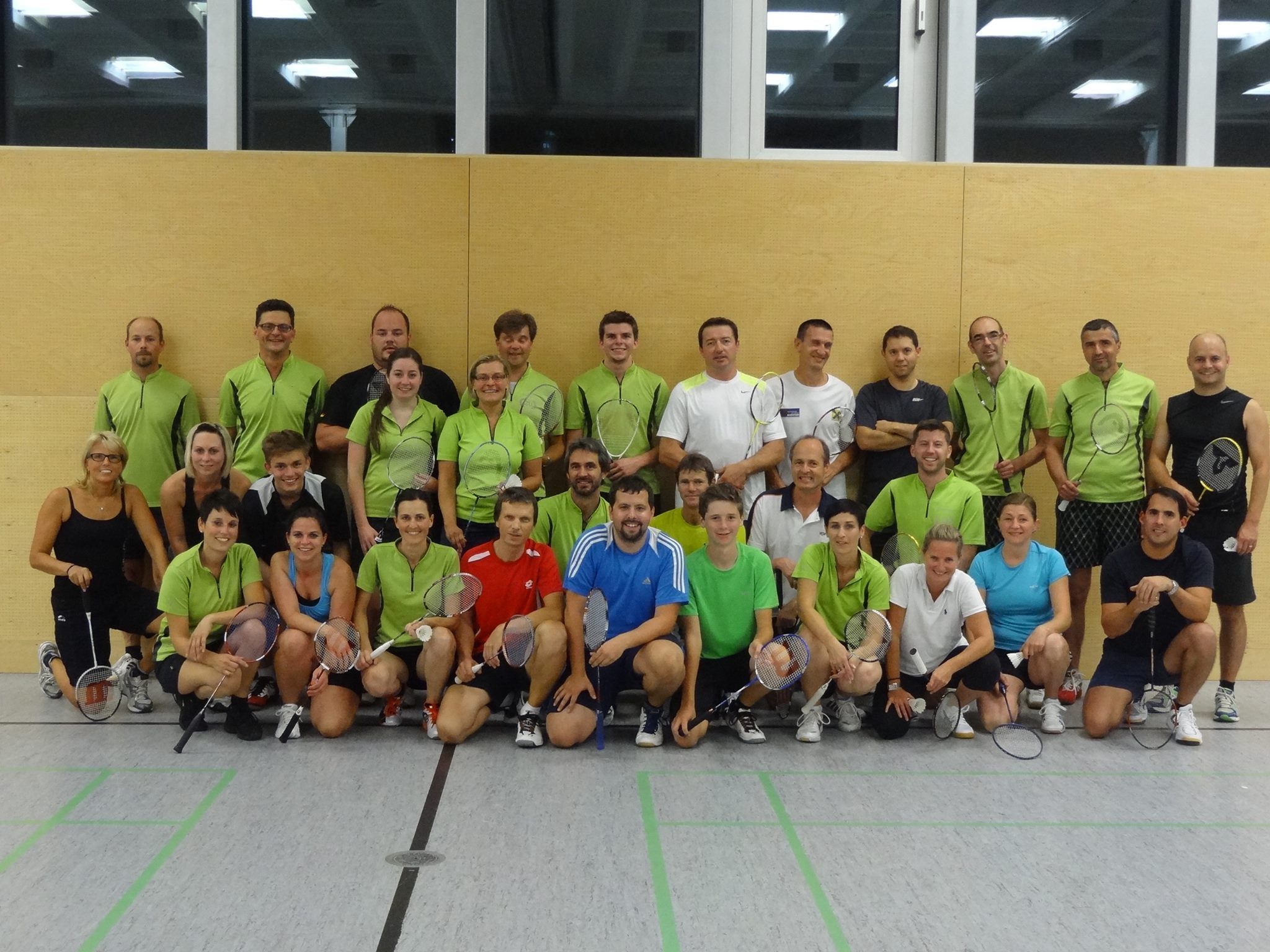 Großer Andrang beim ersten Training der Saison Großer Andrang beim ersten Training der Saison