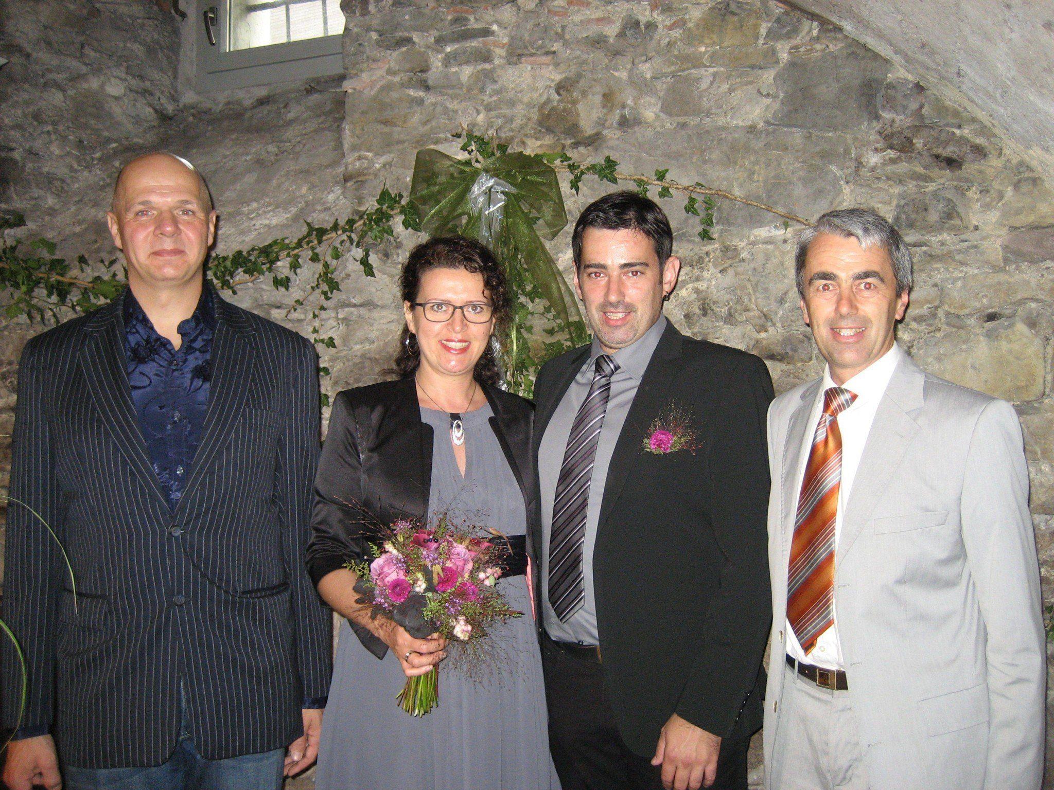 Iris Penz und Martin Burtscher haben geheiratet.