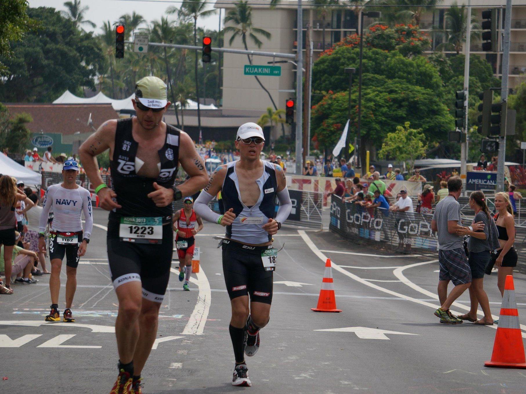 Florian Geser kann mit seinem zweiten Abschneiden beim Ironman Hawaii mehr als zufrieden sein.