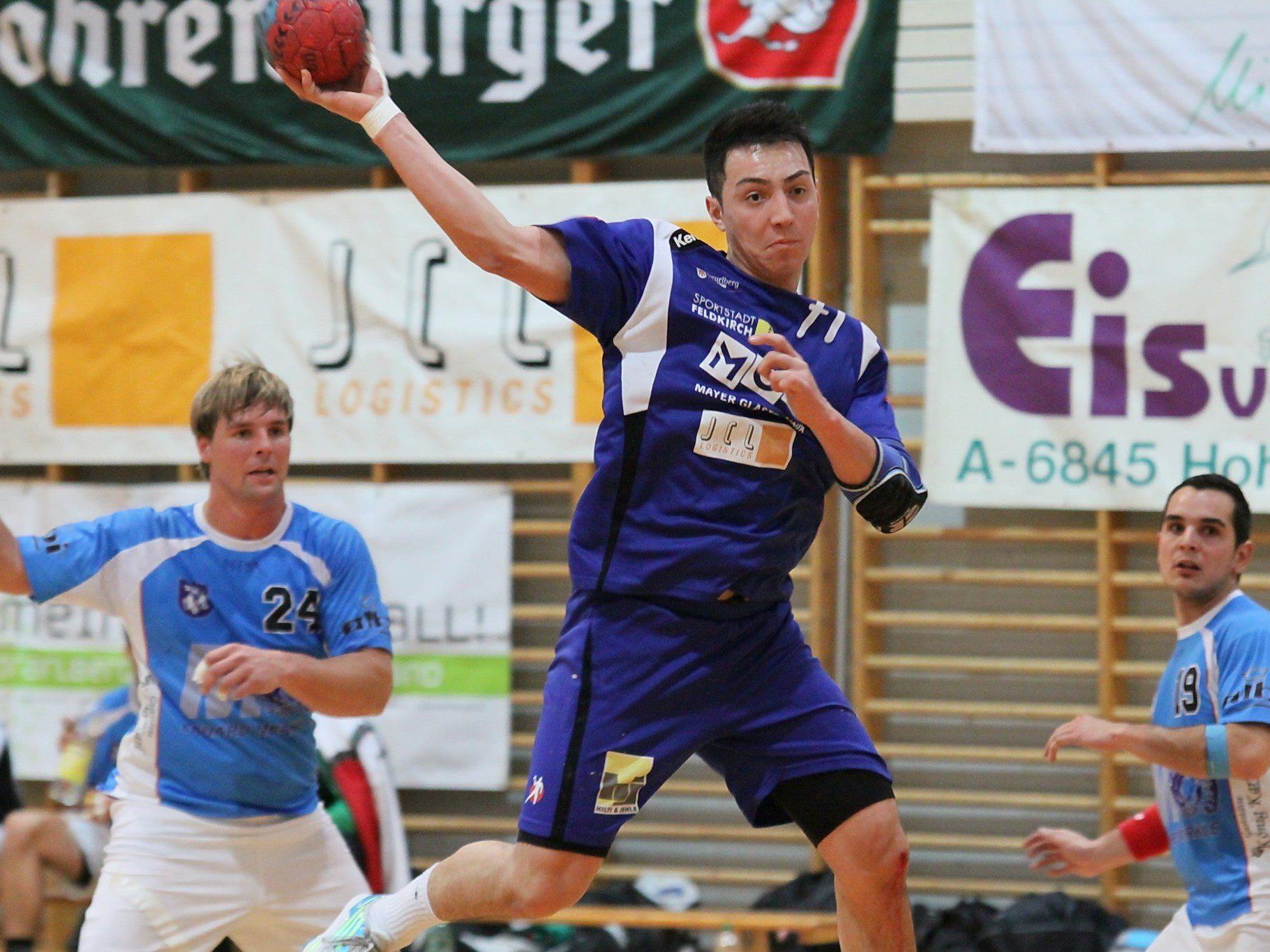 Feldkirchs Handballer kassierten eine Heimniederlage gegen Winzingen.