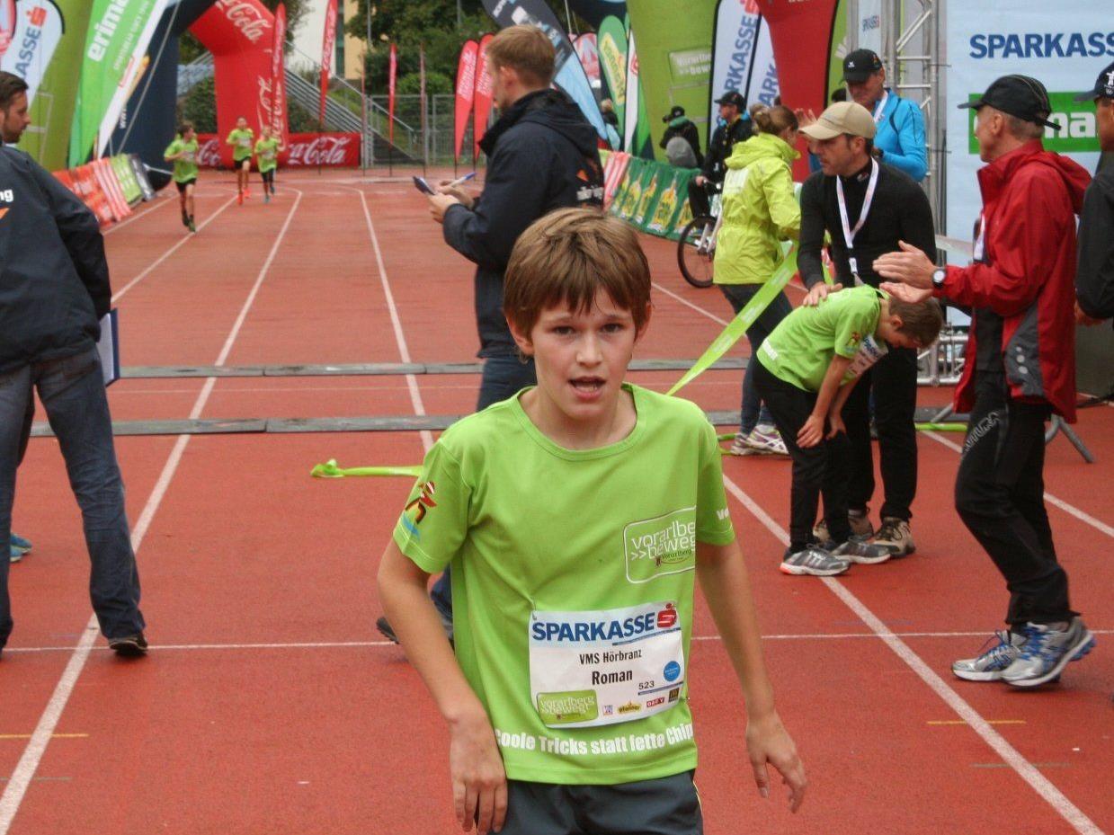 Roman Fiedler war der Schnellste beim Kids-Marathon.
