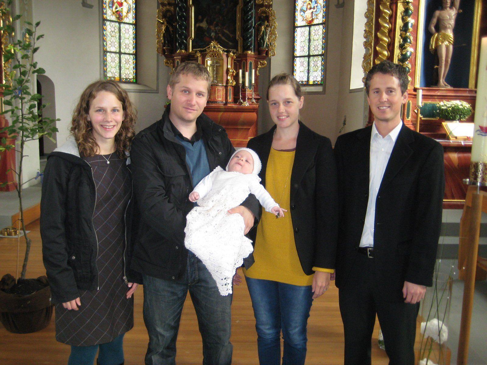 Jakob Keckeis wurde getauft.
