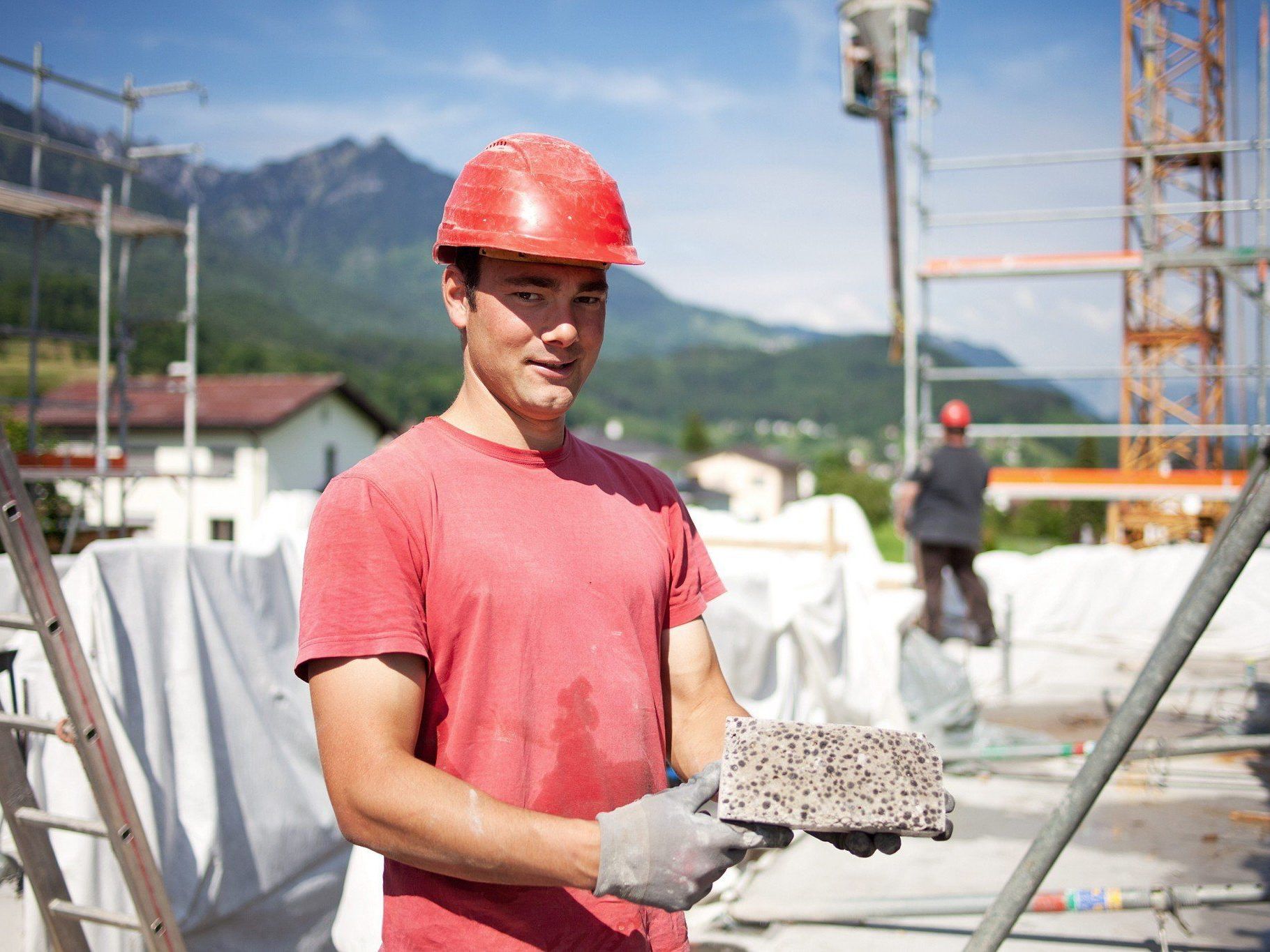 Eingeschlossene Luft bewirkt die isolierende Eigenschaft des Materials.