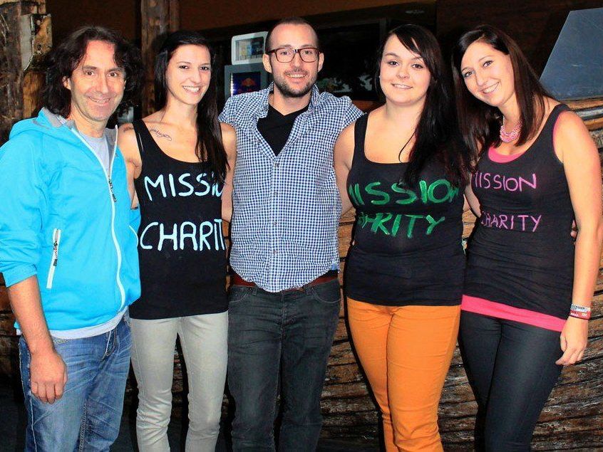 Die „Mission Charity“ steigt am Freitag, 18. Oktober 2013 ab 21 Uhr im „Cruise". Die „Mission Charity“ steigt am Freitag, 18. Oktober 2013 ab 21 Uhr im „Cruise".