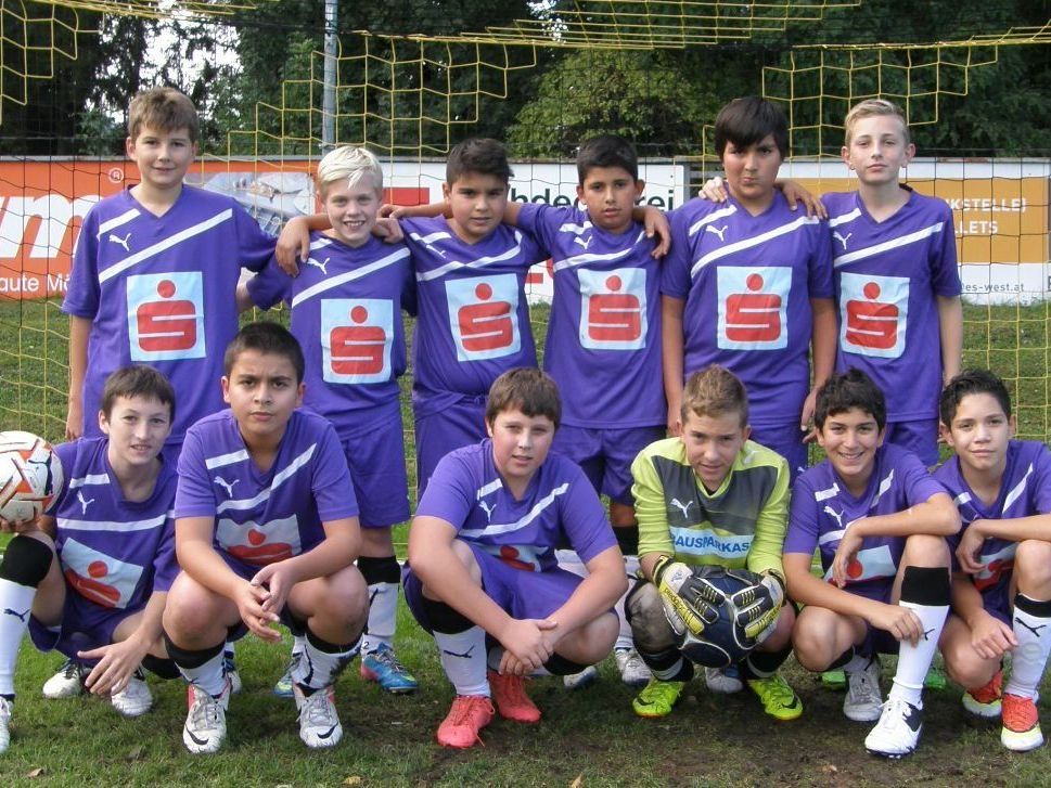 Das neu formierte Schülerliga-Team der VMS Hörbranz. Das neu formierte Schülerliga-Team der VMS Hörbranz.