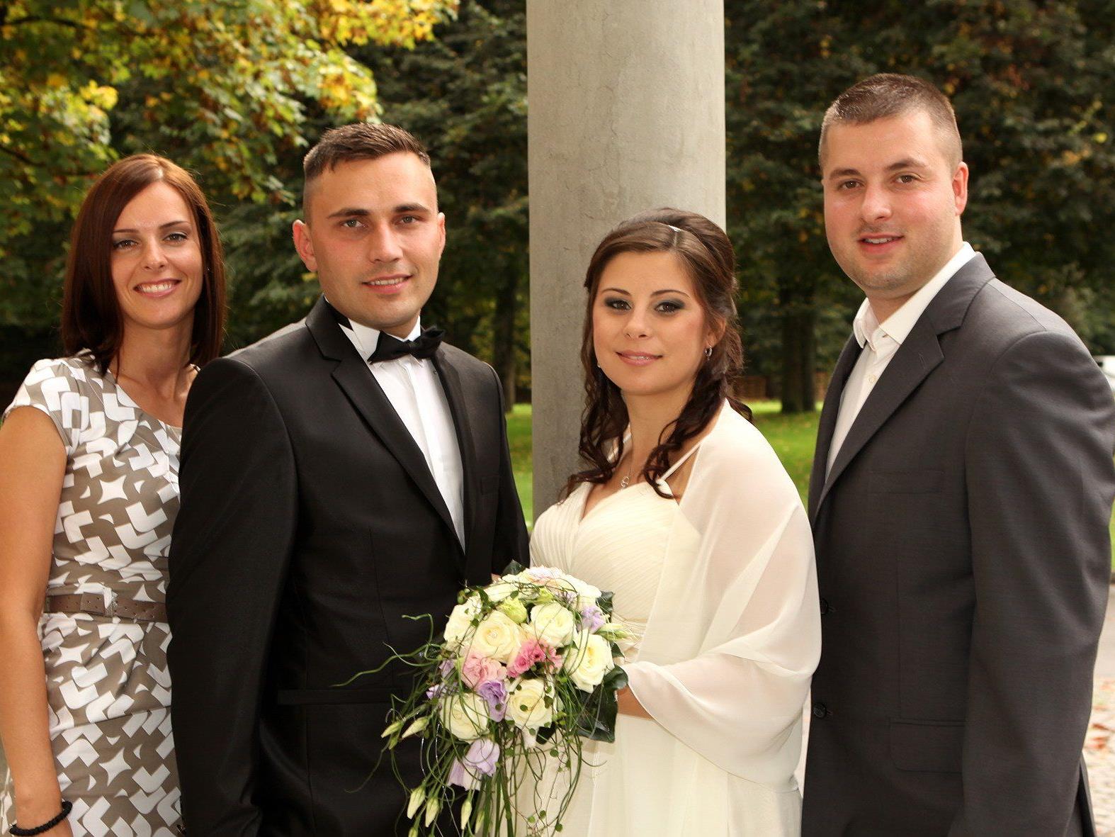 Patricia Kranjec und Mirko Lepir haben geheiratet.