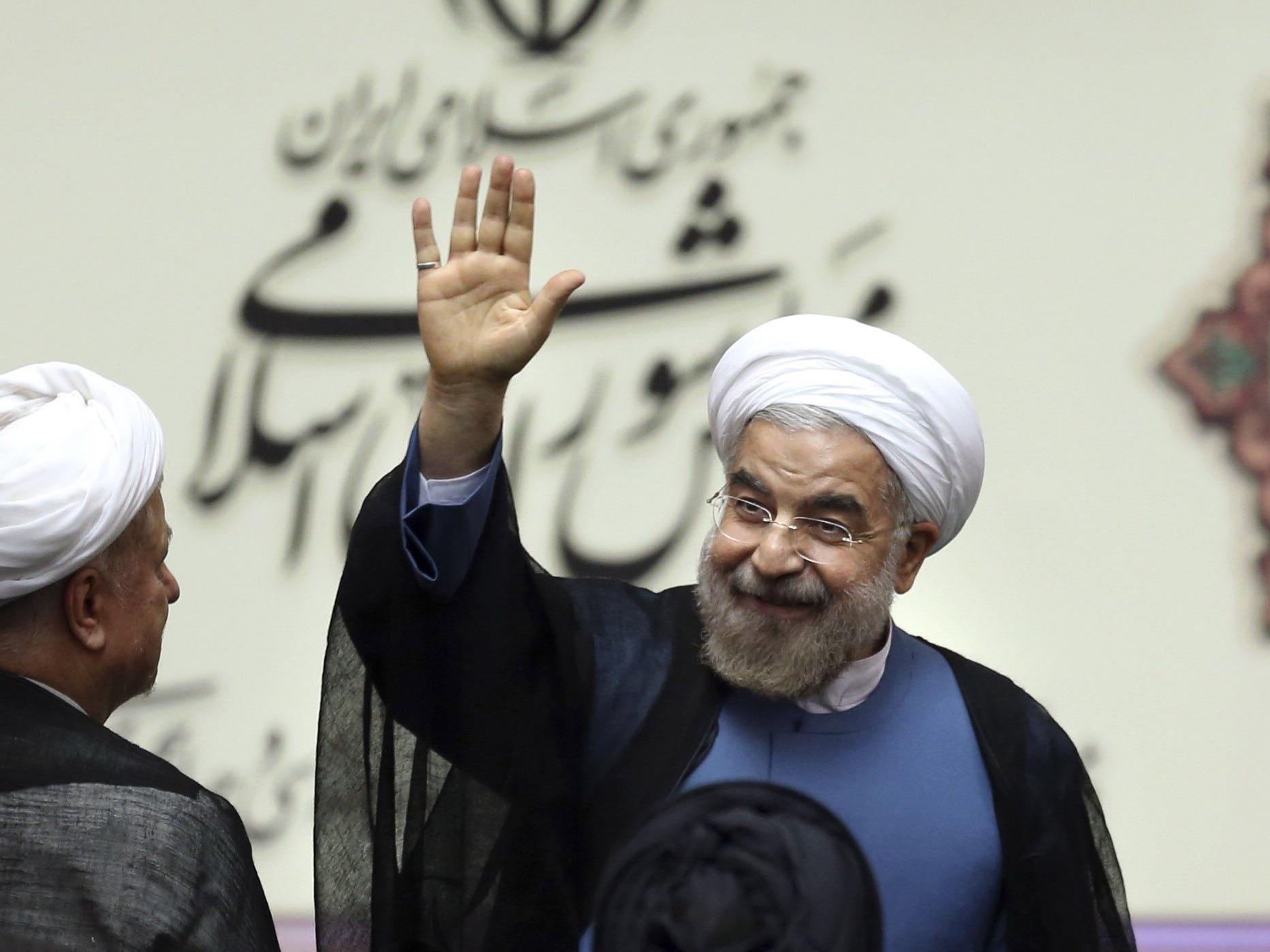 Debatte um Antiamerikanismus im Iran nach den moderaten Tönen von Präsident Hassan Rohani.