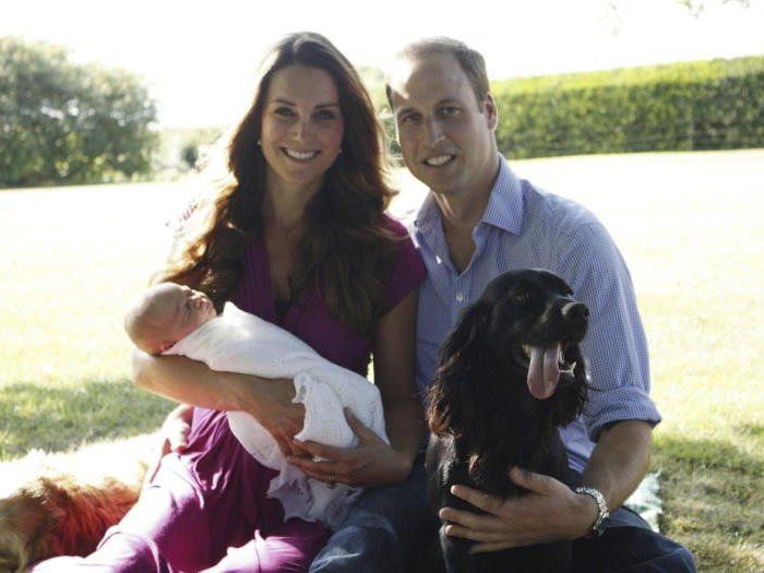 William und Kate sind stolz auf den royalen Nachwuchs