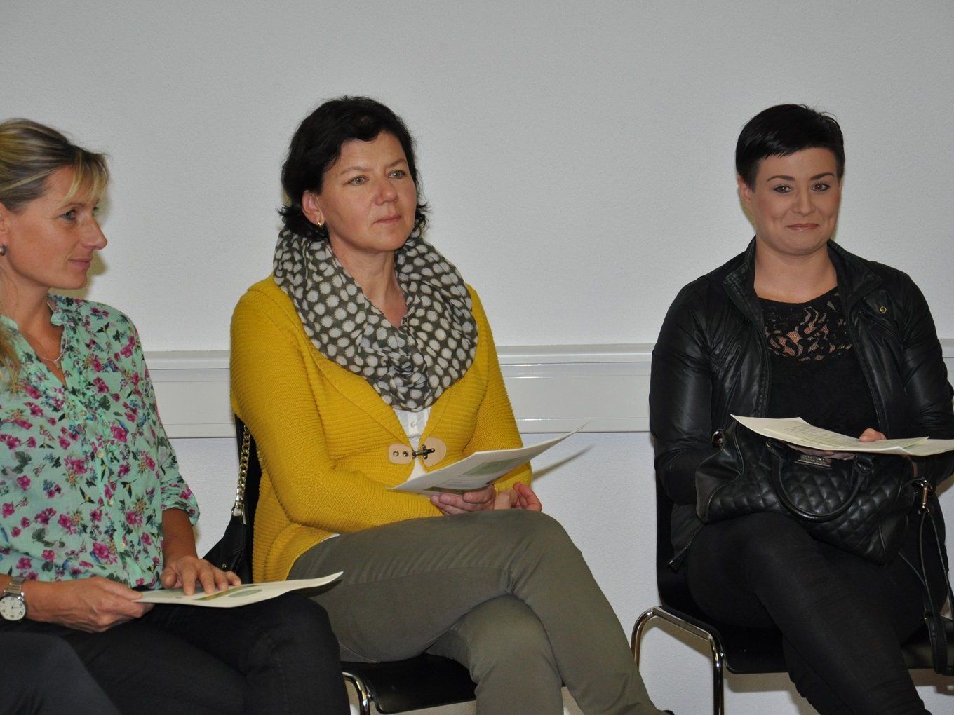 Jutta Fink, Maria Bereuter und Melanie Meusburger beim "familieplus"-Landestreffen dieser Woche. Jutta Fink, Maria Bereuter und Melanie Meusburger beim "familieplus"-Landestreffen dieser Woche.