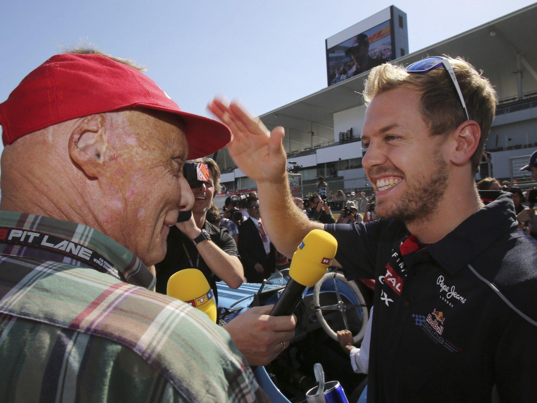Lauda traut Sebastian Vettel noch einiges mehr zu.