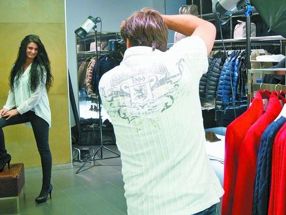 Erstes Misswahl-Probeshooting am Donnerstag im Mango-Store in Dornbirn. Erstes Misswahl-Probeshooting am Donnerstag im Mango-Store in Dornbirn.