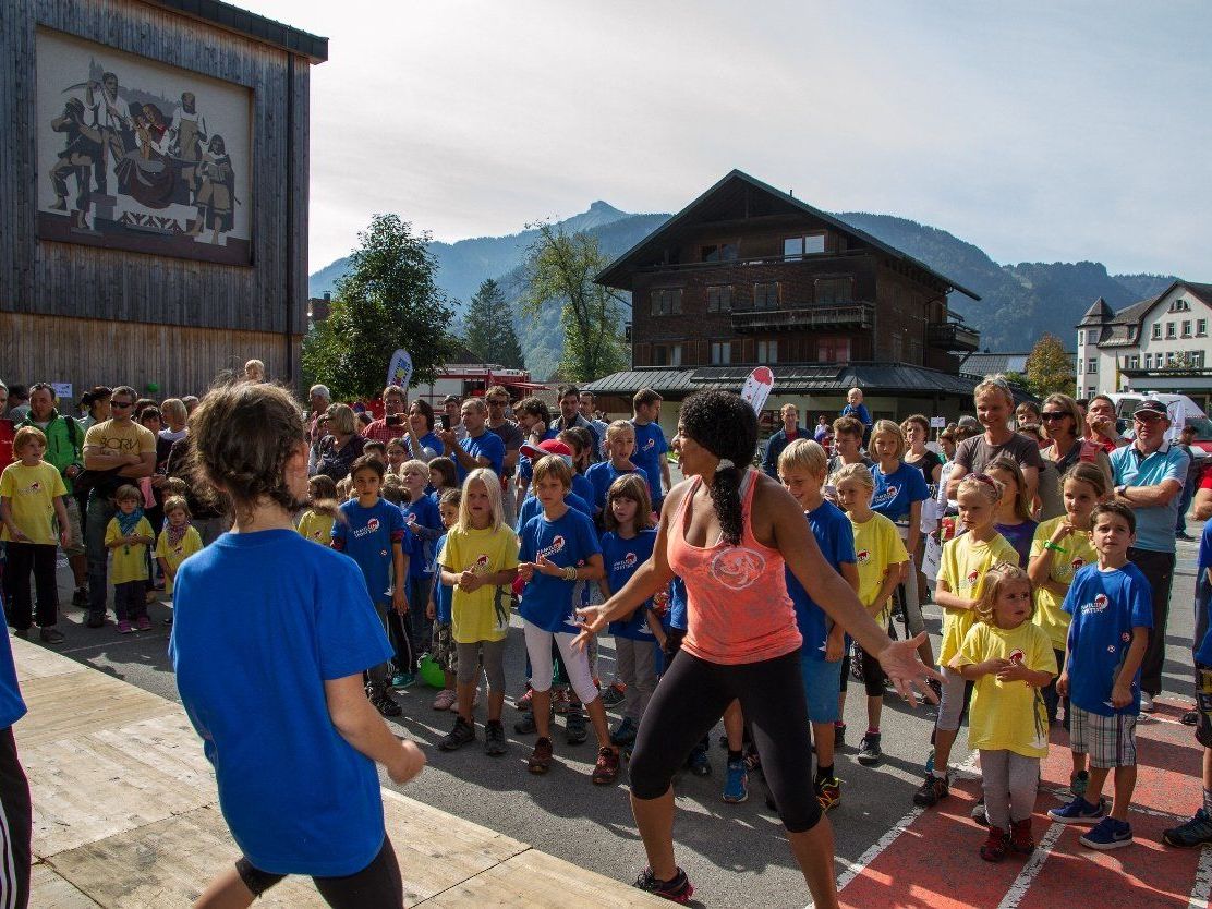 Bewegung stand beim ASVÖ Familiensporttag in Bezau an der obersten Stelle. Bewegung stand beim ASVÖ Familiensporttag in Bezau an der obersten Stelle.