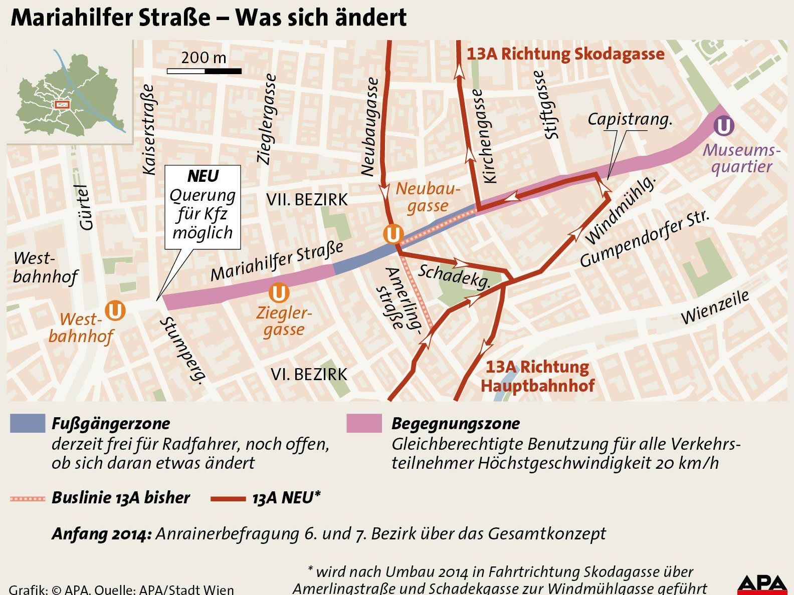 Neue Route 13A Neue Route 13A
