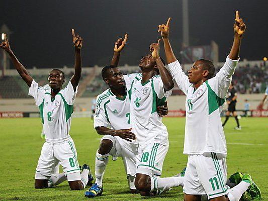 Nigeria besiegte Mexiko in der Vorrunde 6:1
