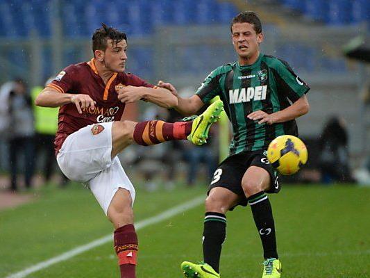 Nachzügler Sassuolo rang Roma ein Remis ab