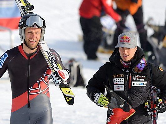 Kanadier (re.) war Schnellster vor Nyman (li.) Kanadier (re.) war Schnellster vor Nyman (li.)