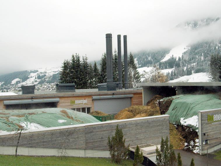 Bioenergie Heizwerk: Volle Lager für den Winter