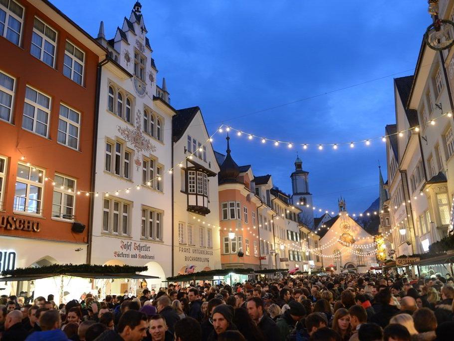 Blosengelmarkt in Feldkirch am 22. und 23. November, jeweils von 10 bis 19 Uhr.