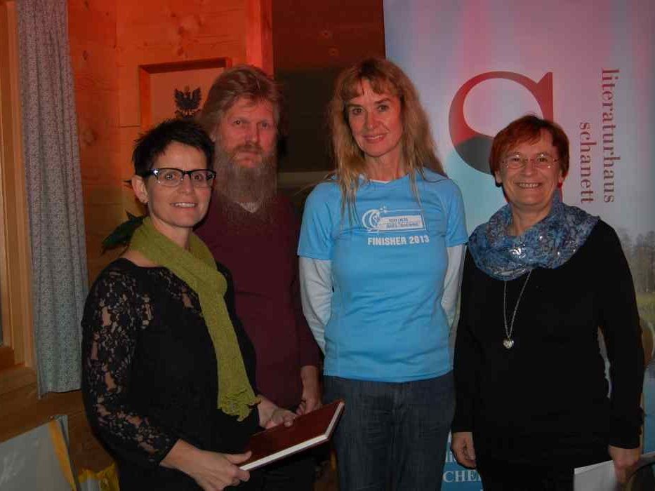 Die vier heimischen  Autoren lasen Auszüge aus ihren Tagebüchern. Die vier heimischen  Autoren lasen Auszüge aus ihren Tagebüchern.