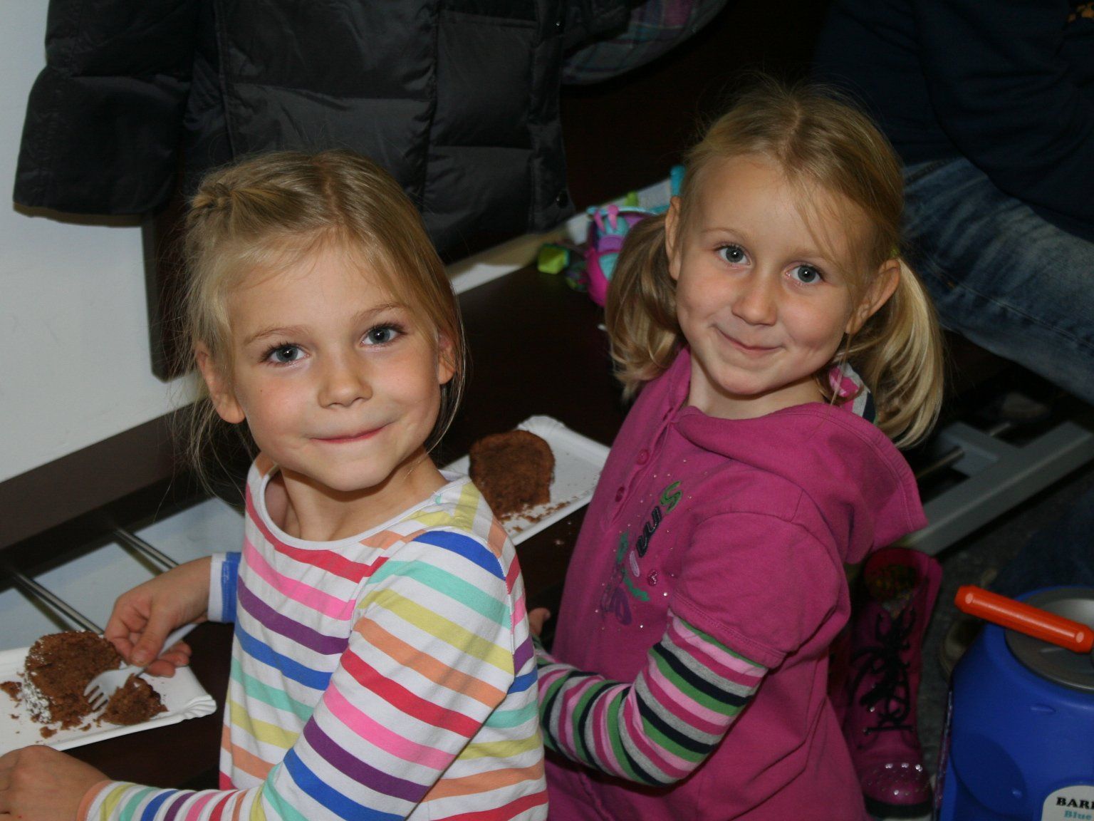 Lilian und Sophie waren mit dabei Lilian und Sophie waren mit dabei