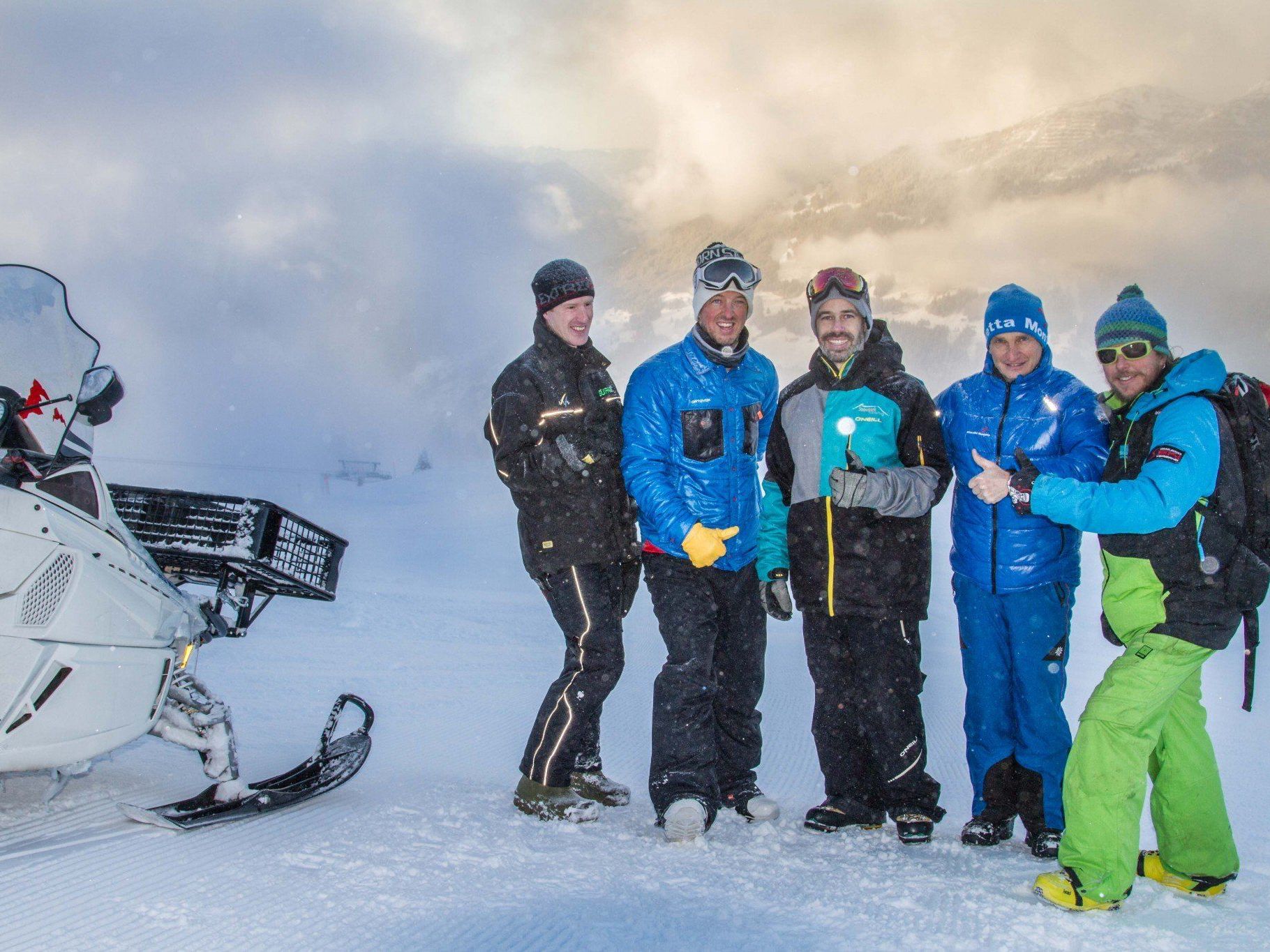 Die FIS-Schneekontrolle der Verantwortlichen für den WC im Montafon verlief sehr positiv.