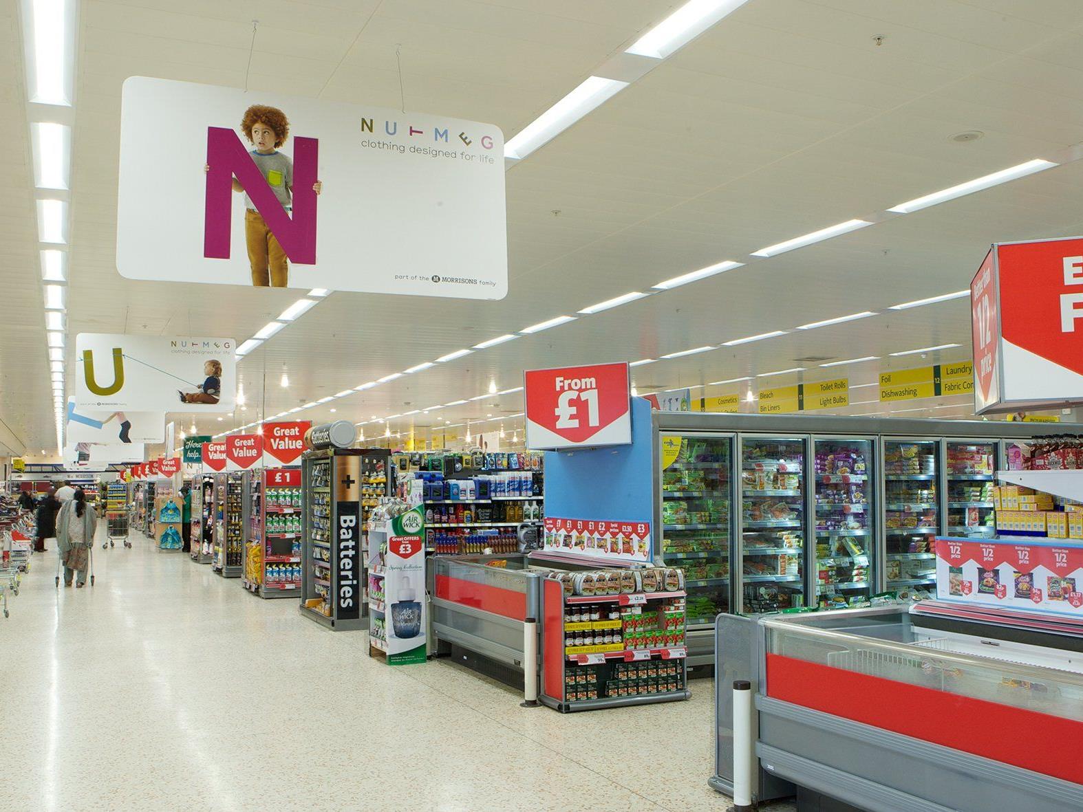 Zumtobel-Marke Thorn rüstet 56 Supermarktfilialen auf LED-Beleuchtung um.