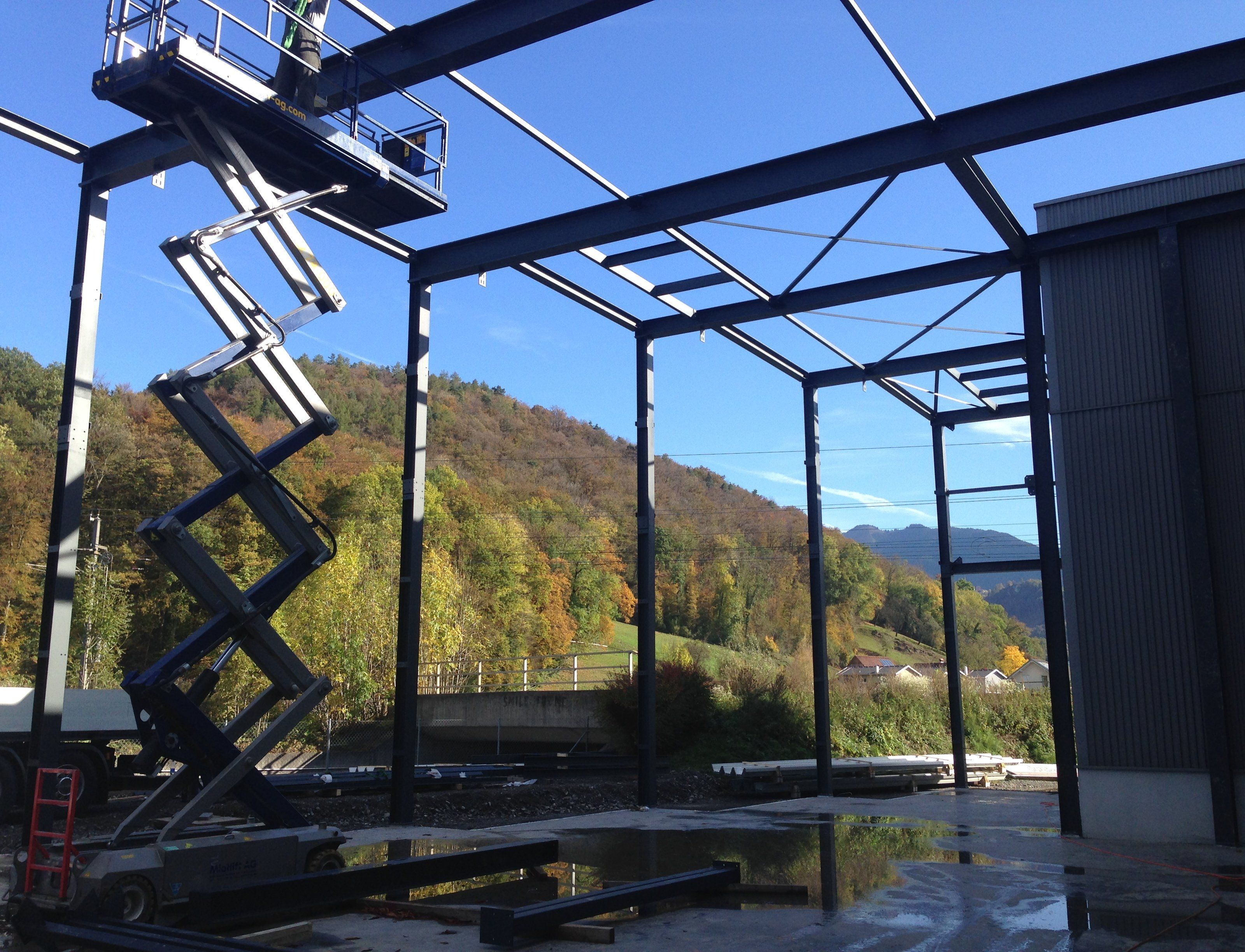 In Klaus entsteht ein 400 Quadratmeter großer Produktionszubau. In Klaus entsteht ein 400 Quadratmeter großer Produktionszubau.