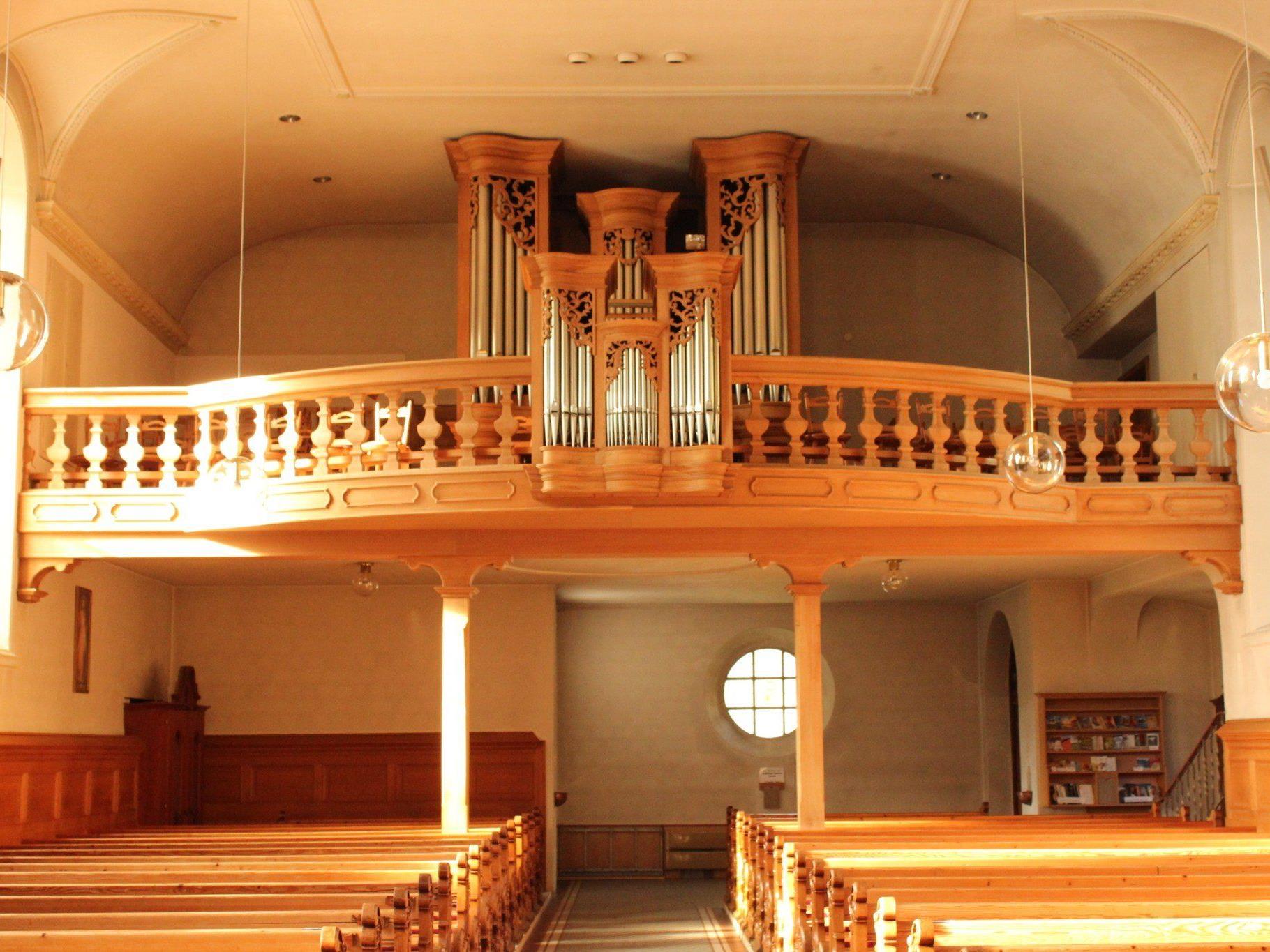 Die schöne Rieger-Orgel in der Schoppernauer Kirche wird mit einem Orgelfest gefeiert.