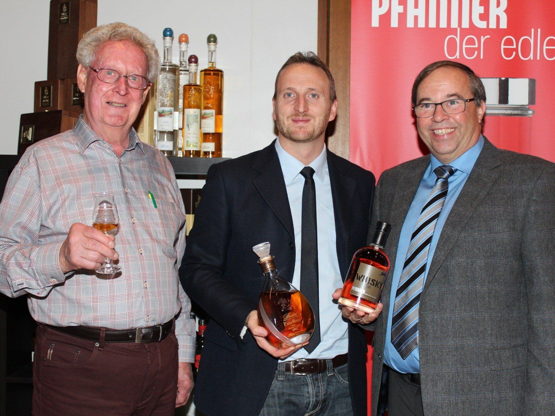 Johann Zauser, Giovanni Bocchino und Walter Pfanner Johann Zauser, Giovanni Bocchino und Walter Pfanner