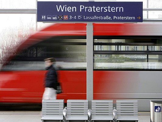 Am Bahnhof Praterstern kam es zu dem Vorfall Am Bahnhof Praterstern kam es zu dem Vorfall