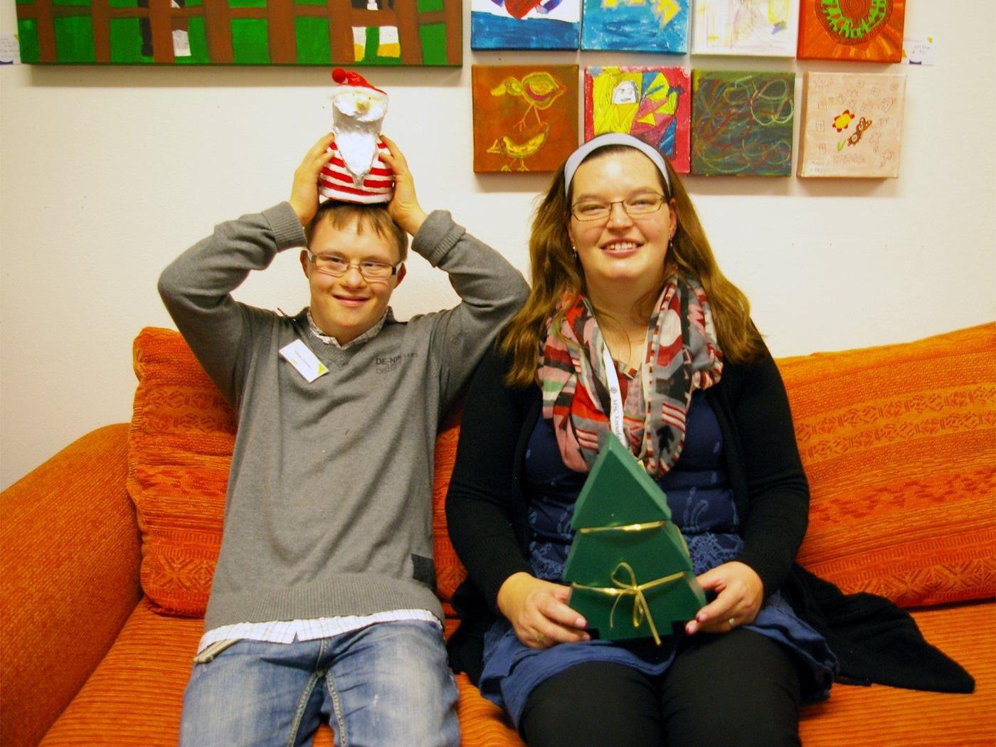 Weihnachtsausstellung.jpg: In den Brockenhäusern der Lebenshilfe Vorarlberg herrscht bereits Weihnachtsstimmung