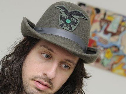 Bilder von Adam Green werden in Wien ausgestellt. Bilder von Adam Green werden in Wien ausgestellt.