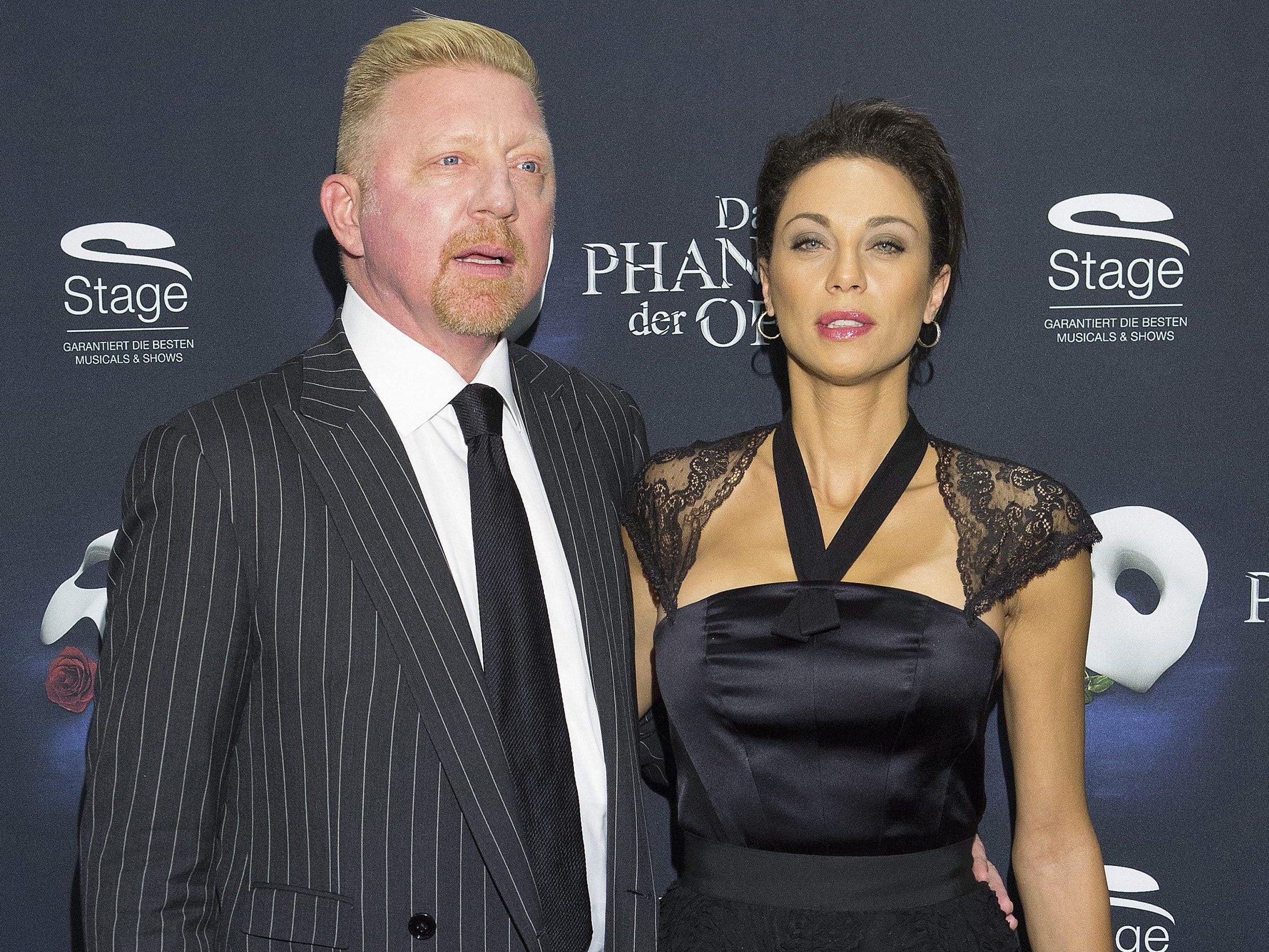 Premiere von Phantom der Oper in Hamburg: Boris und Lilly Becker. Premiere von Phantom der Oper in Hamburg: Boris und Lilly Becker.