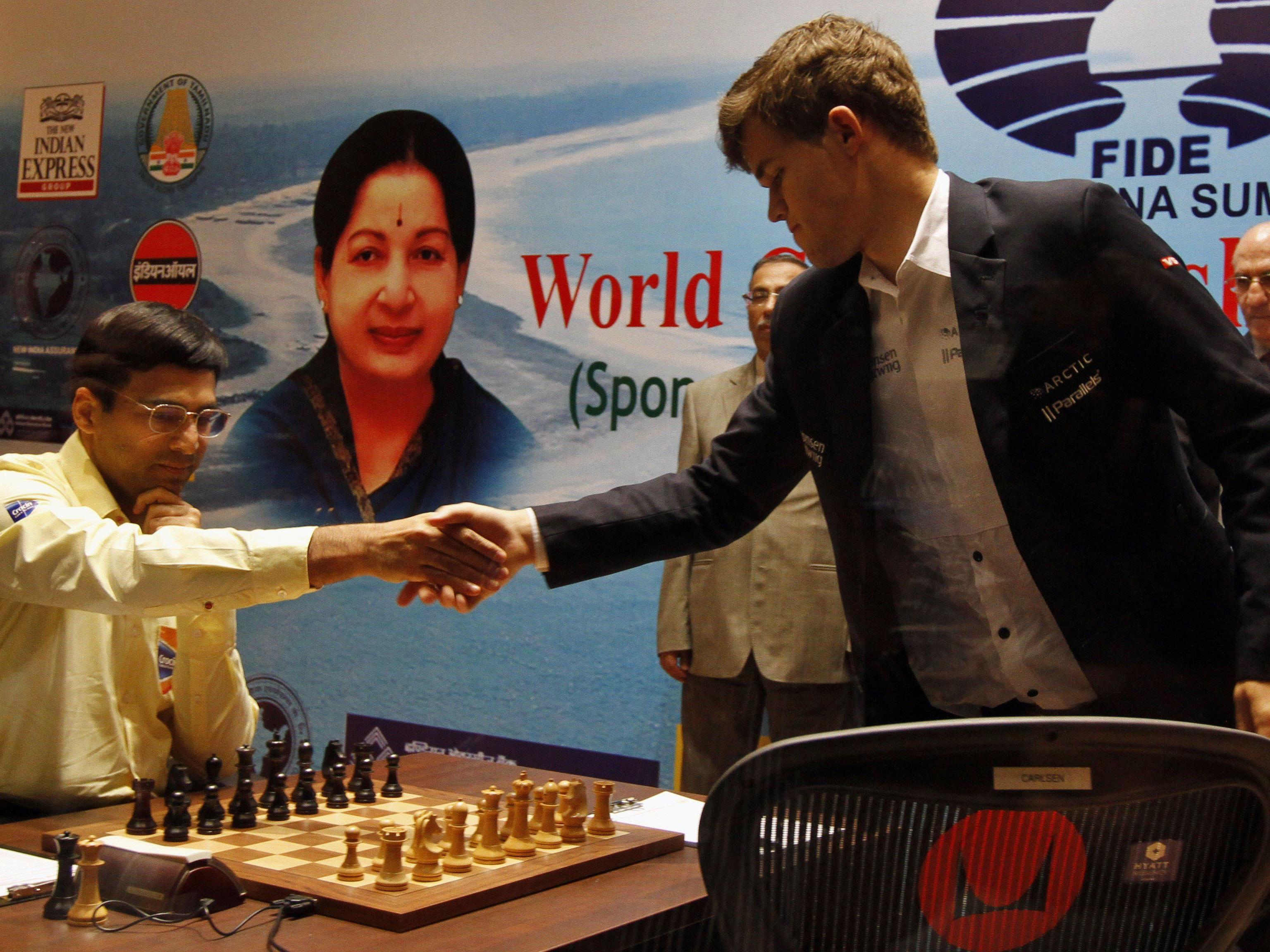Mozart schlug Tiger: Magnus Carlsen ist neuer Carlsen ist neuer Schach-Weltmeister