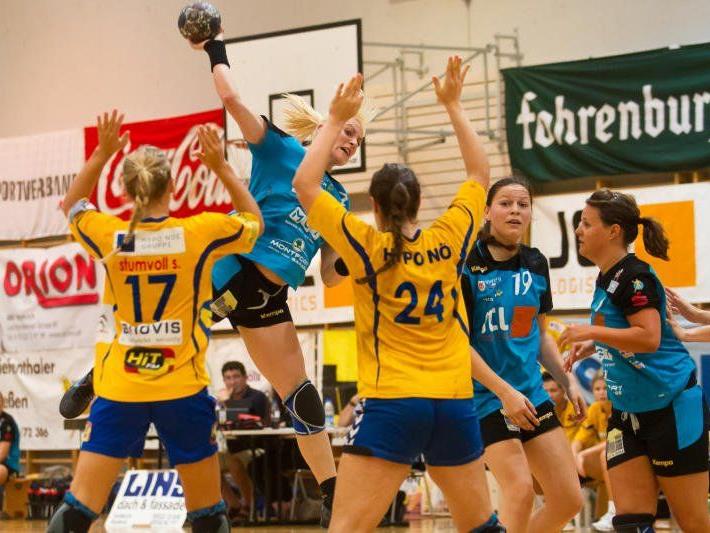 Dank Martina Strmsek feierte die Damenmannschaft des HC BW Feldkirch einen klaren Heimsieg.
