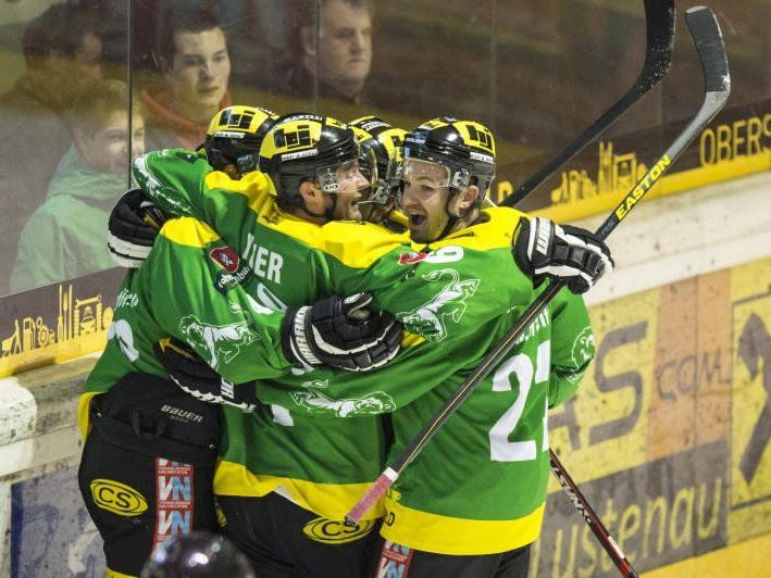 EHC Lustenau gewann in Maribor trotz 0:3 Rückstand noch mit 7:5. EHC Lustenau gewann in Maribor trotz 0:3 Rückstand noch mit 7:5.