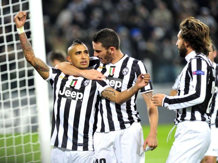 Juve siegt dank Vidal Juve siegt dank Vidal