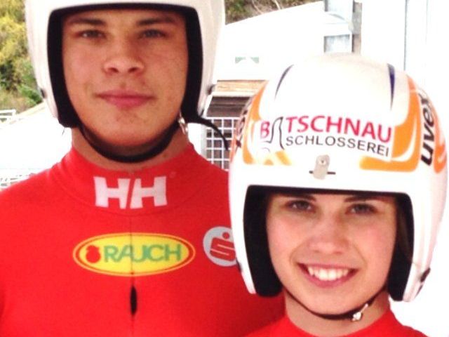 Jonas Müller und Melina Heinzelmaier siegten in Igls. Jonas Müller und Melina Heinzelmaier siegten in Igls.