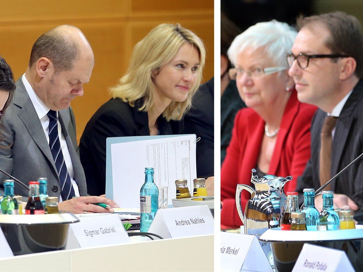 Durchbruch für Große Koalition nach 17-stündigen Gesprächen Durchbruch für Große Koalition nach 17-stündigen Gesprächen