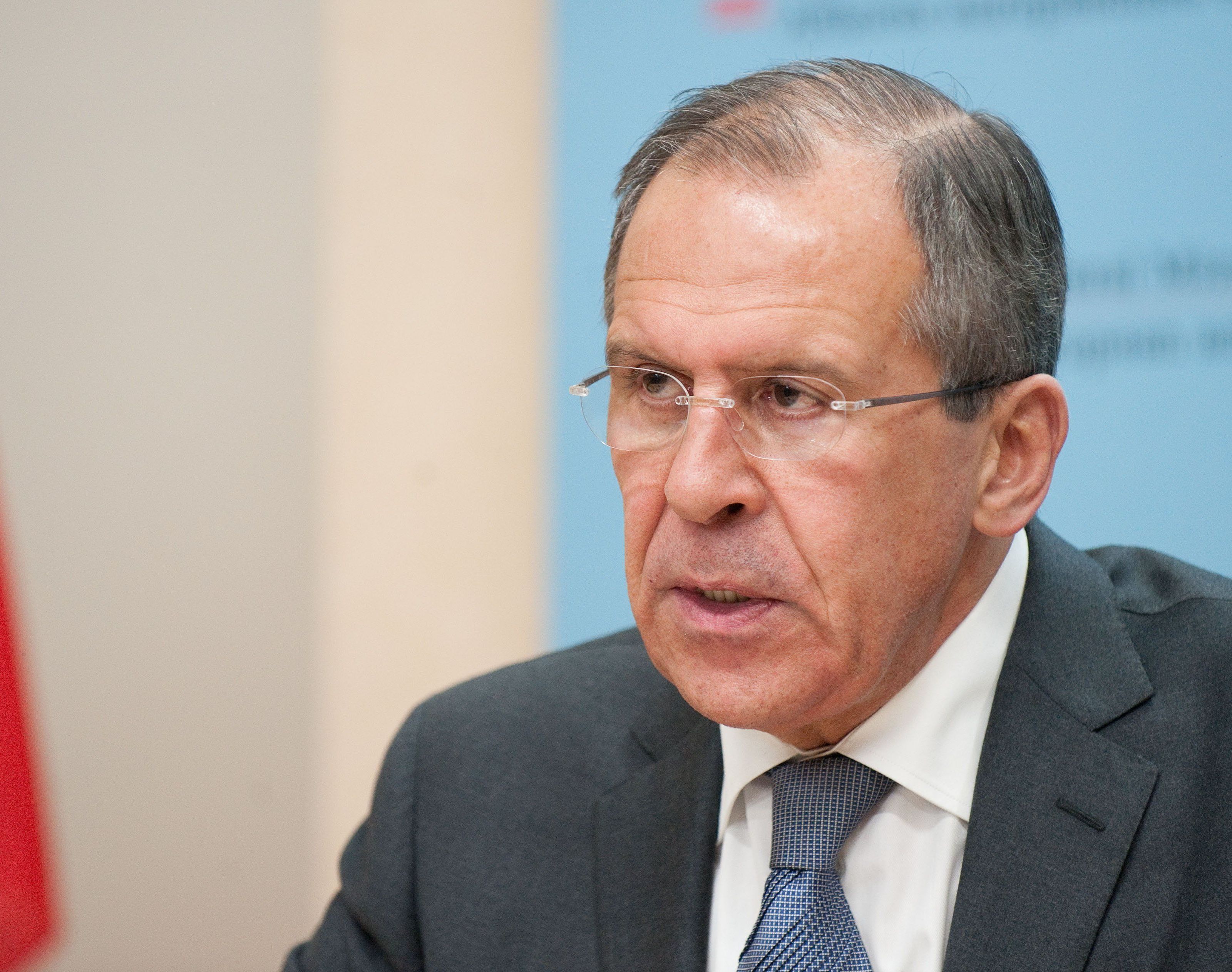 Lawrow zuversichtlich. Lawrow zuversichtlich.