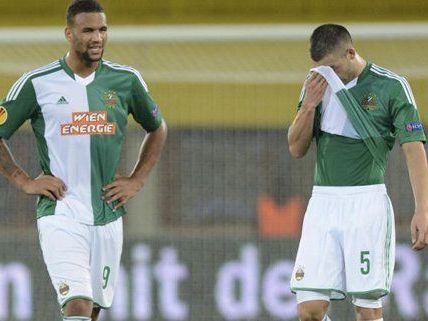 Rapid muss weiter auf den ersten Sieg in der Europa League warten. Rapid muss weiter auf den ersten Sieg in der Europa League warten.