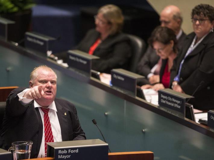 Rob Ford will nach Drogen-Affäre nun kanadischer Premier werden