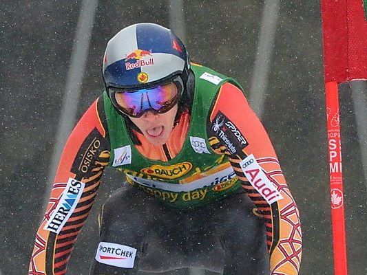 Erik Guay zeigte sich im Training gut in Schuss Erik Guay zeigte sich im Training gut in Schuss